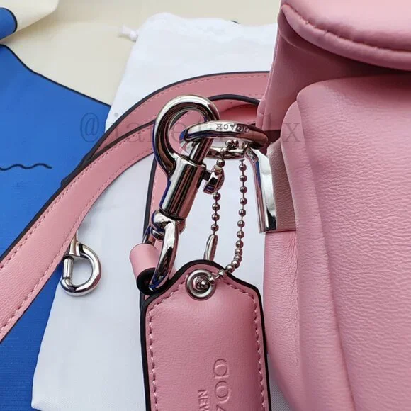 Coach Pillow Tabby Shoulder Bag 18 Pink - Picture 12 of 13